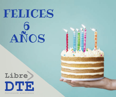 Imagen de una torta con 6 velas