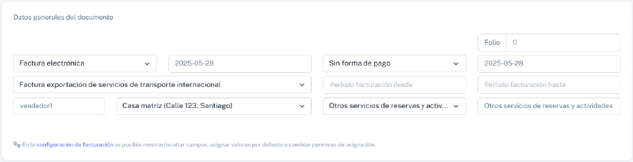 Datos generales del documento