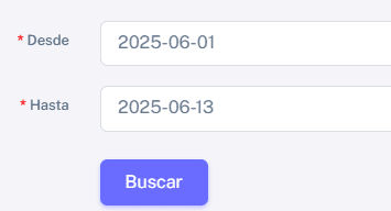 Buscar intercambio de DTE