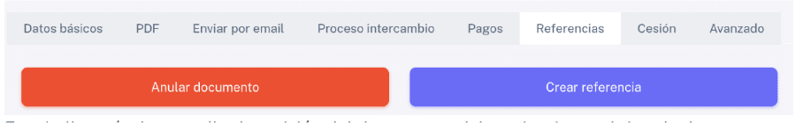 Pestaña “Referencias”