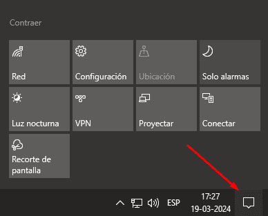 Abrir configuración