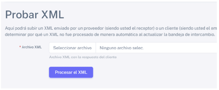 Probar XML