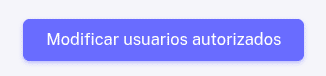 Botón de modificar usuarios autorizados