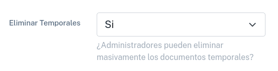 Eliminar temporales