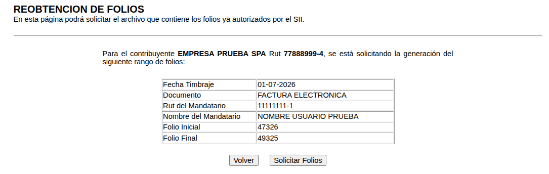 Solicitud de reobtención